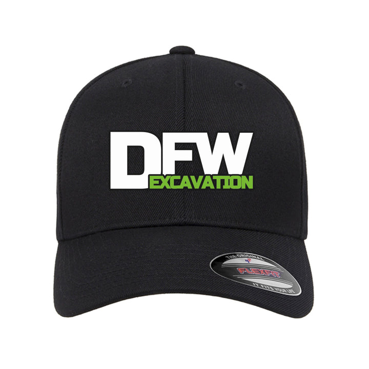 Black DFW Excavation cap